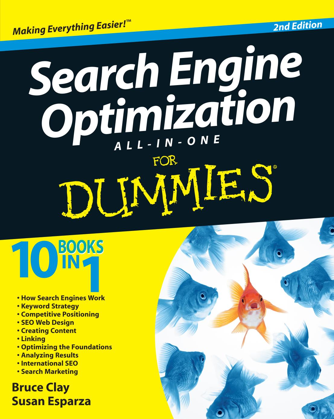Search Engine Optimization Allinone For Dummies 2nd Edition 2nd Edition Bruce Clay