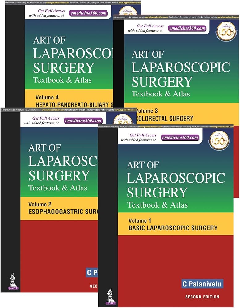 Art Of Laparoscopic Surgery Textbook Atlas 4 Volumes 2nd Edition 2nd Edition Palanivelu