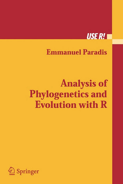 Analysis Of Phylogenetics And Evolution With R Use R 1st Edition Emmanuel Paradis