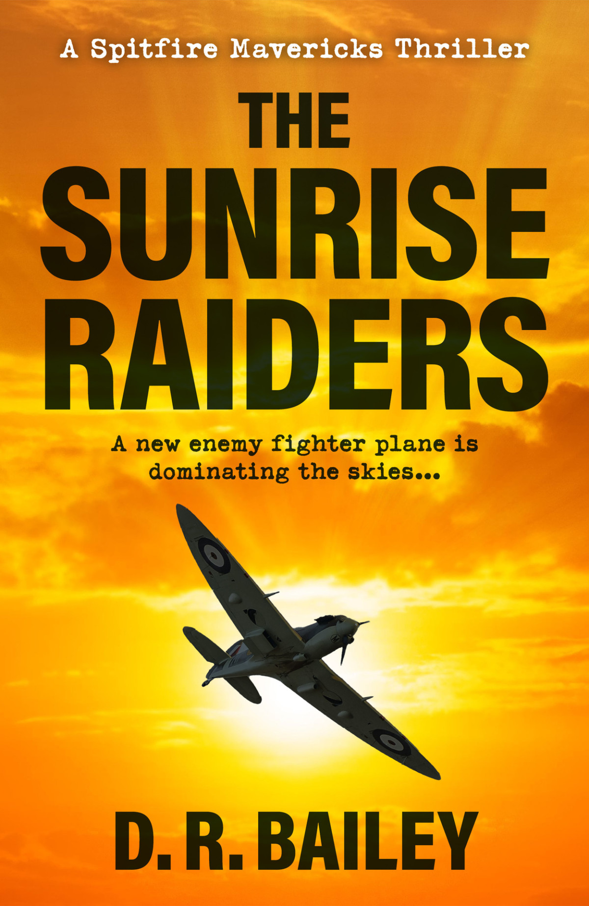 The Sunrise Raiders A New Enemy Fighter Plane Is Dominating The Skies Spitfire Mavericks Thrillers Book 4 D R Bailey