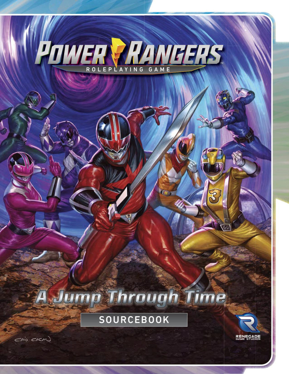 Power Rangers Rpg A Jump Through Time Renegade Games Studios