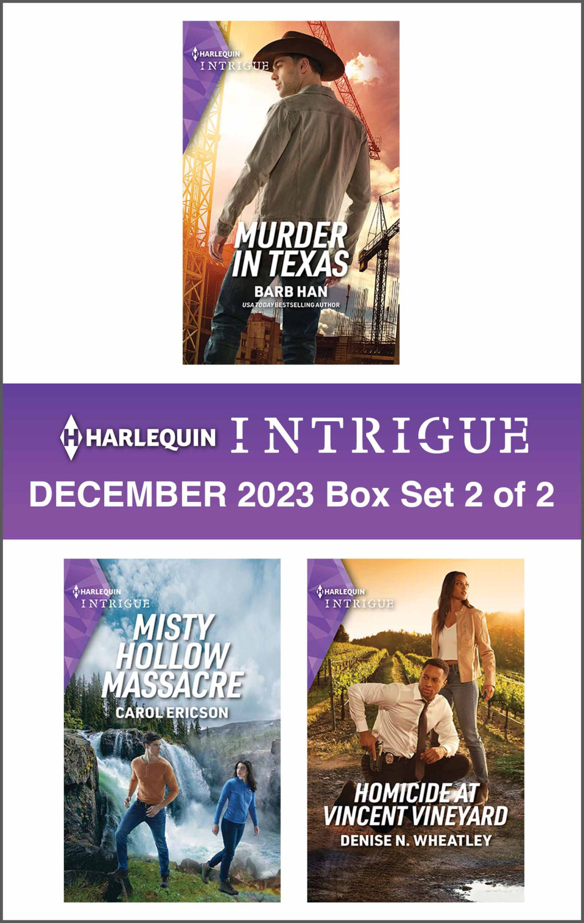 Harlequin Intrigue December 2023box Set 2 Of 2 Barb Han