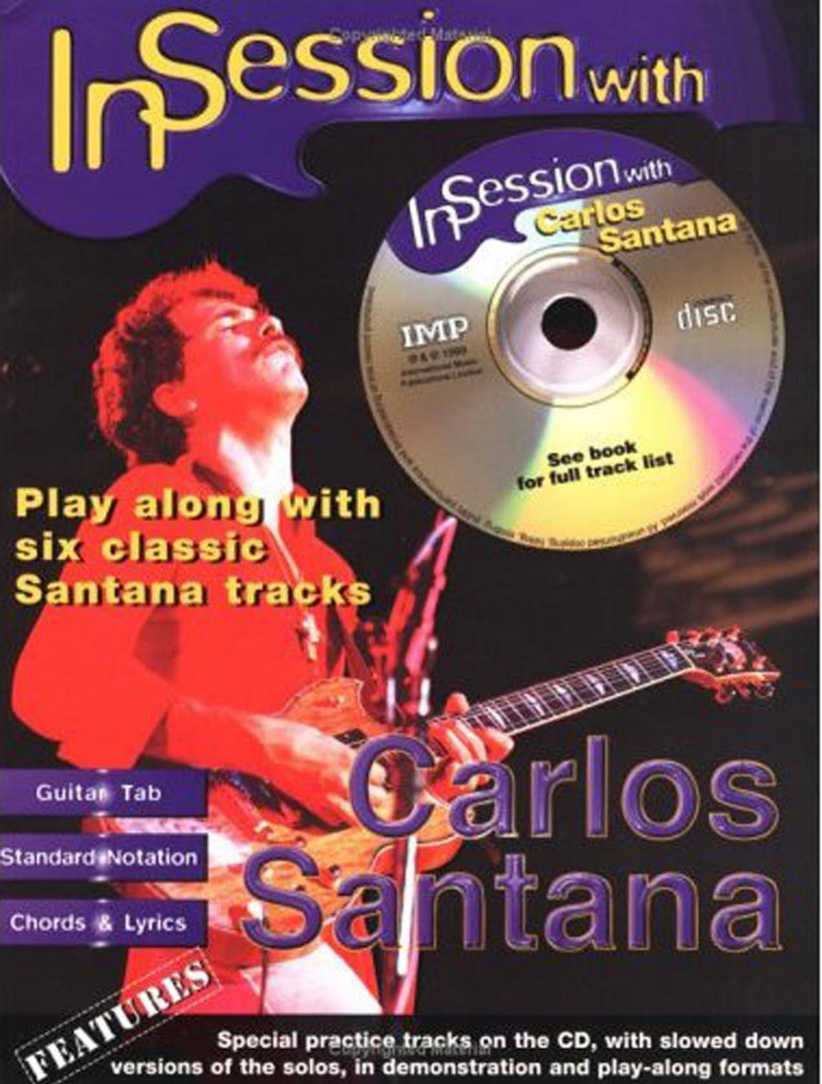 Carlos Santana In Session With Guitar Carlos Santana Guitar Audiospdf Carlos Santana