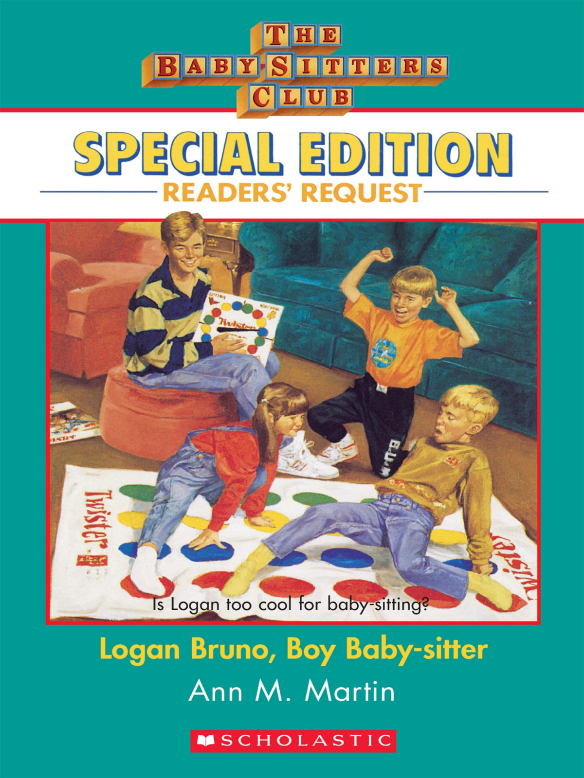 Logan Bruno Boy Babysitter Ann M Martin