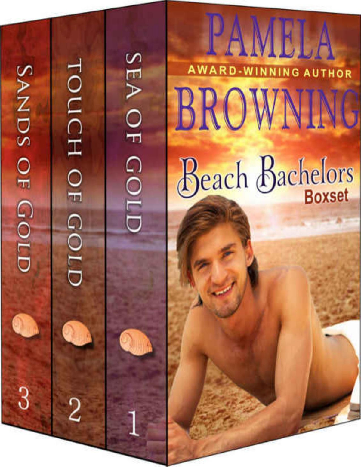 The Beach Bachelors Boxset Three Complete Contemporary Romance Novels In One The Beach Bachelors Series Pamela Browning