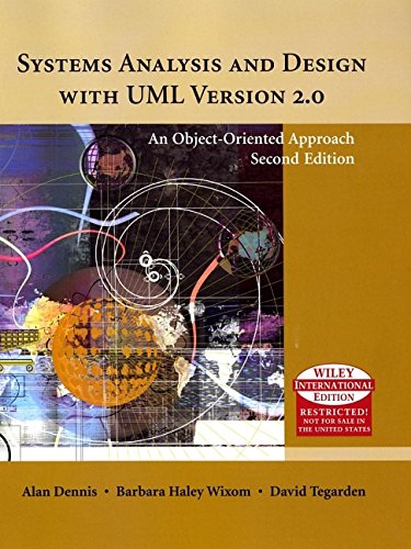 Systems Analysis And Design With Uml International Edition 2nd Edition Wiley International Edition Alan Dennis
