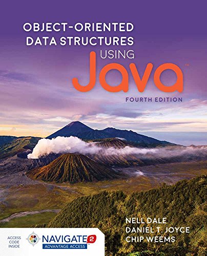Objectoriented Data Structures Using Java 4th Edition Dale Nell
