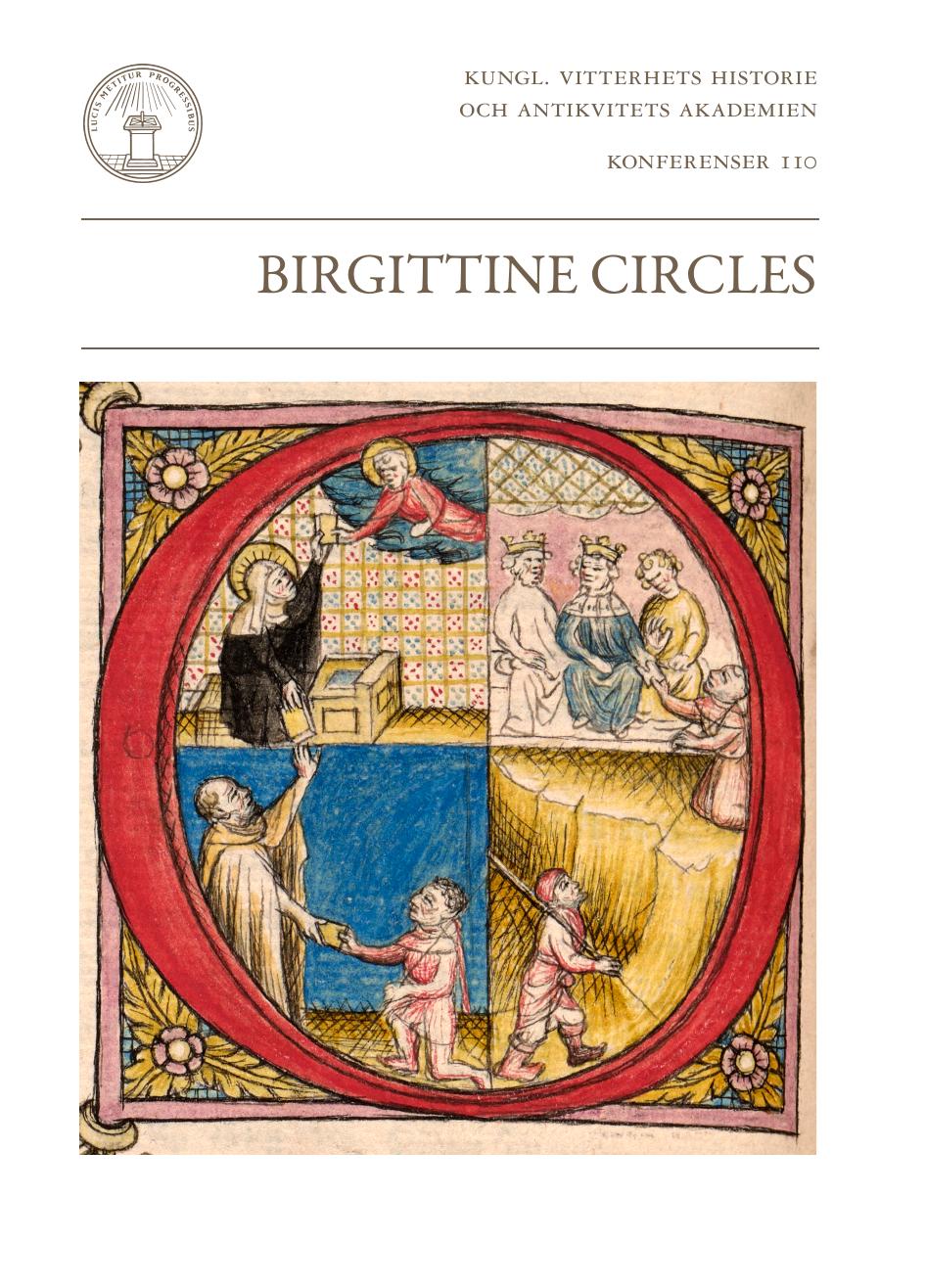 Birgittine Circles People And Saints In The Medieval World Elin Andersson