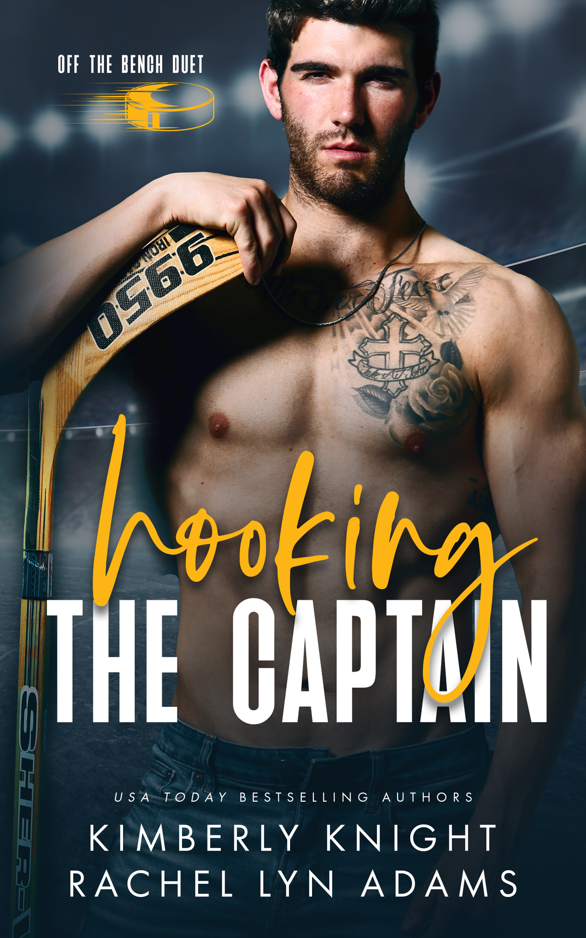Hooking The Captain A Mm Hockey Romance Off The Bench Duet Book 1 Kimberly Knight Rachel Lyn Adams