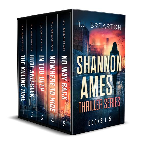 Shannon Ames Thriller Series Books 1 5 Tj Brearton