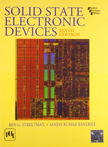 Solid State Electronic Devices 6th Edition 6th Ben Streetman