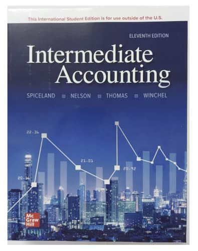 Intermediate Accounting 11e Ise 11thise J David Spiceland