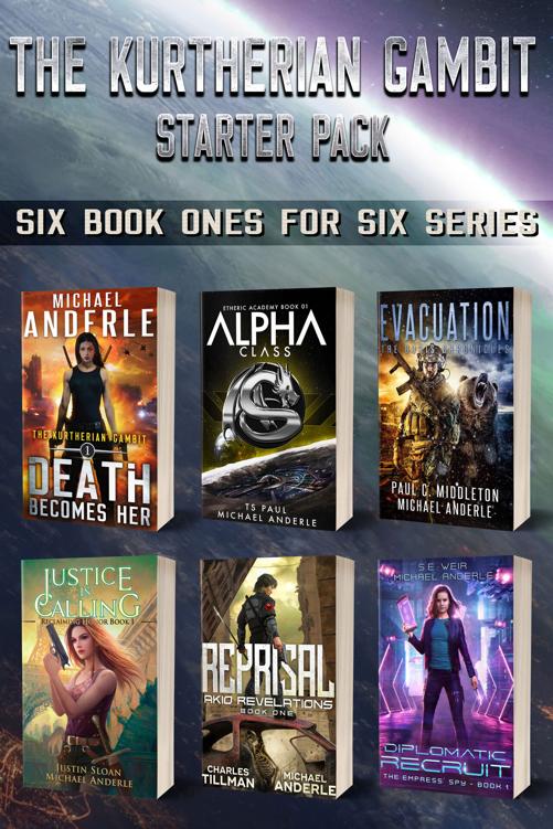 The Kurtherian Gambit Starter Pack Six Book Ones For Six Series Michael Anderle Charles Tillman Paul C Middleton Justin Sloan Ts Paul Se Weir