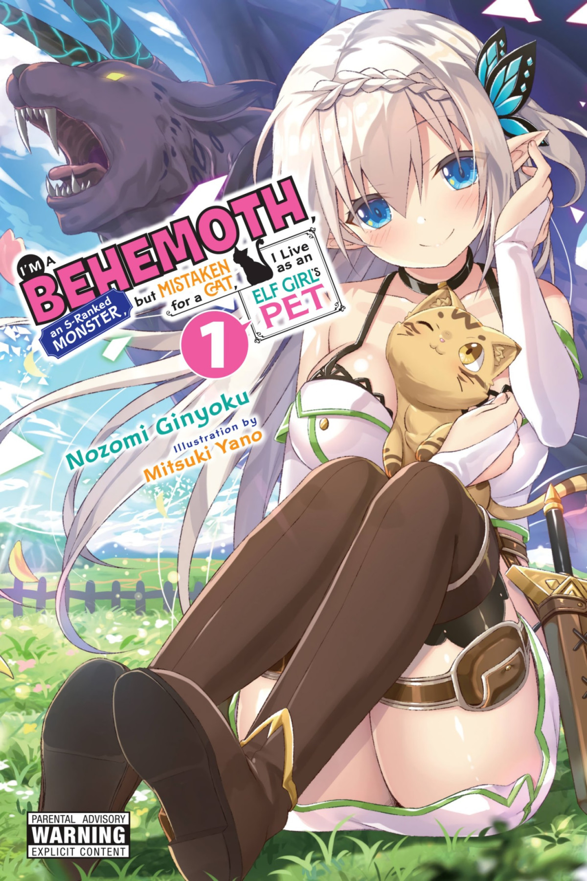 Im A Behemoth An Sranked Monster But Mistaken For A Cat I Live As An Elf Girls Pet Vol 1 Nozomi Ginyoku Mitsuki Yano