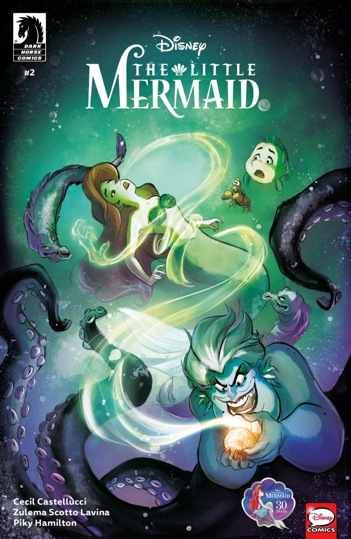 Disneys The Little Mermaid 30th Anniversary Graphic Novel 02 Cecil Castellucci Zulema Scotto Lavina Piky Hamilton