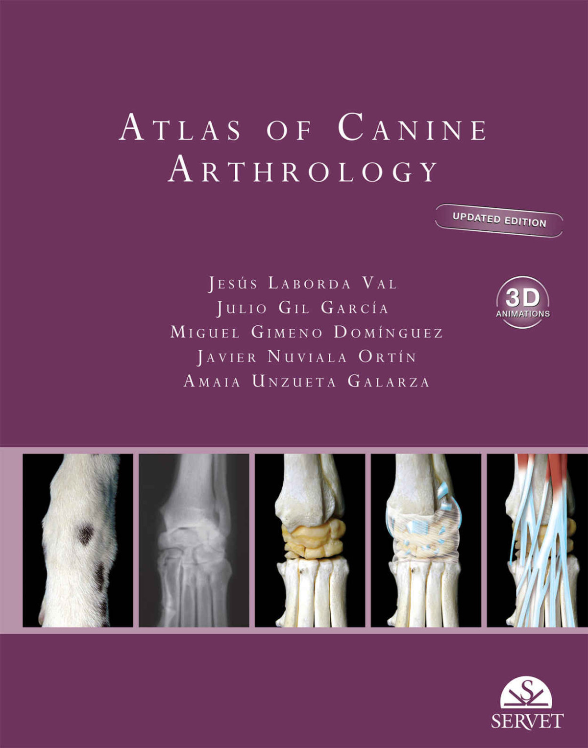 Atlas Of Canine Arthrology Updated Edition With 3d Animations Laborda Val