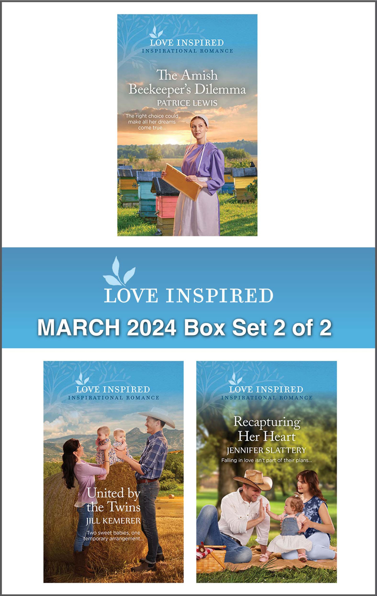 Love Inspired March 2024 Box Set 2 Of 2 Patrice Lewis Jill Kemerer And Jennifer Slattery