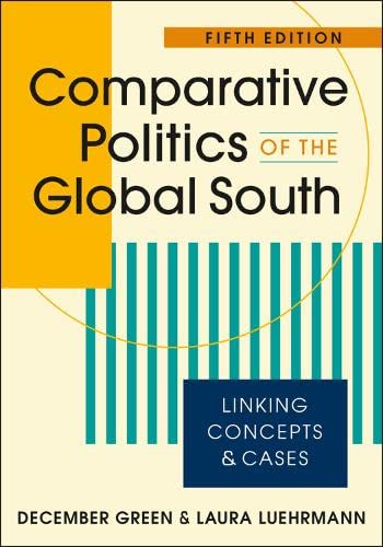 Comparative Politics Of The Global South Linking Concepts And Cases 5th Edition December Green