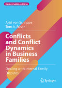Conflicts And Conflict Dynamics In Business Families Arist Von Schlippe