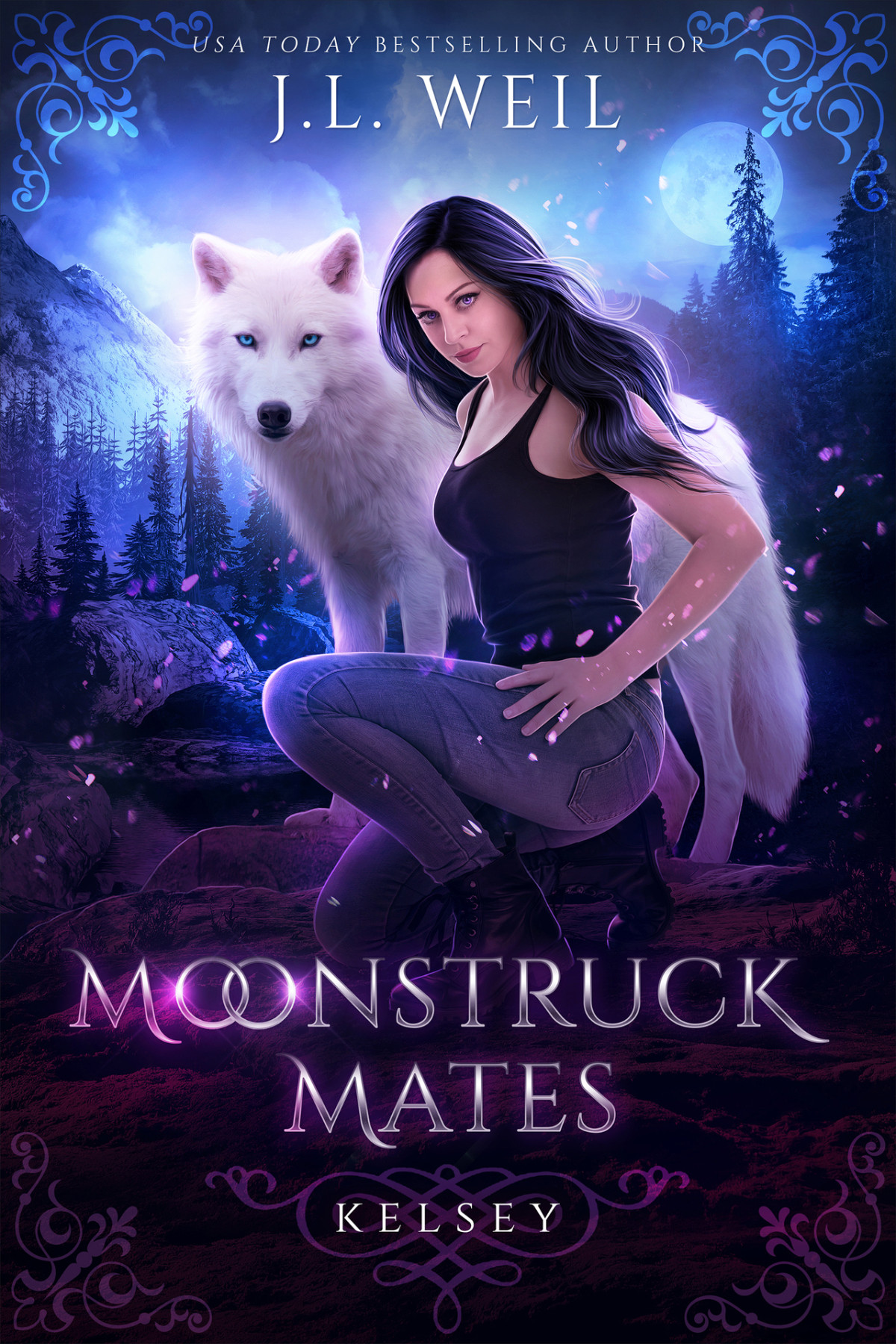 Kelsey A Wolf Shifter Romance Moonstruck Mates Book 1 Jl Weil