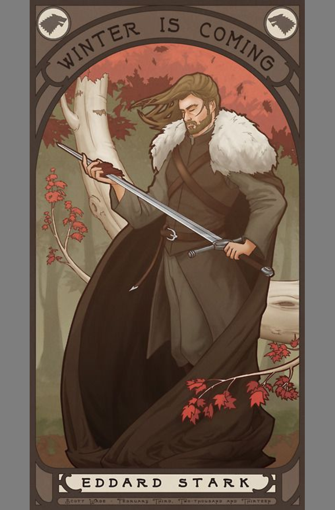 Analyses Of All Ned Chapters Race For The Iron Throne 1st Edition Steven Attewell