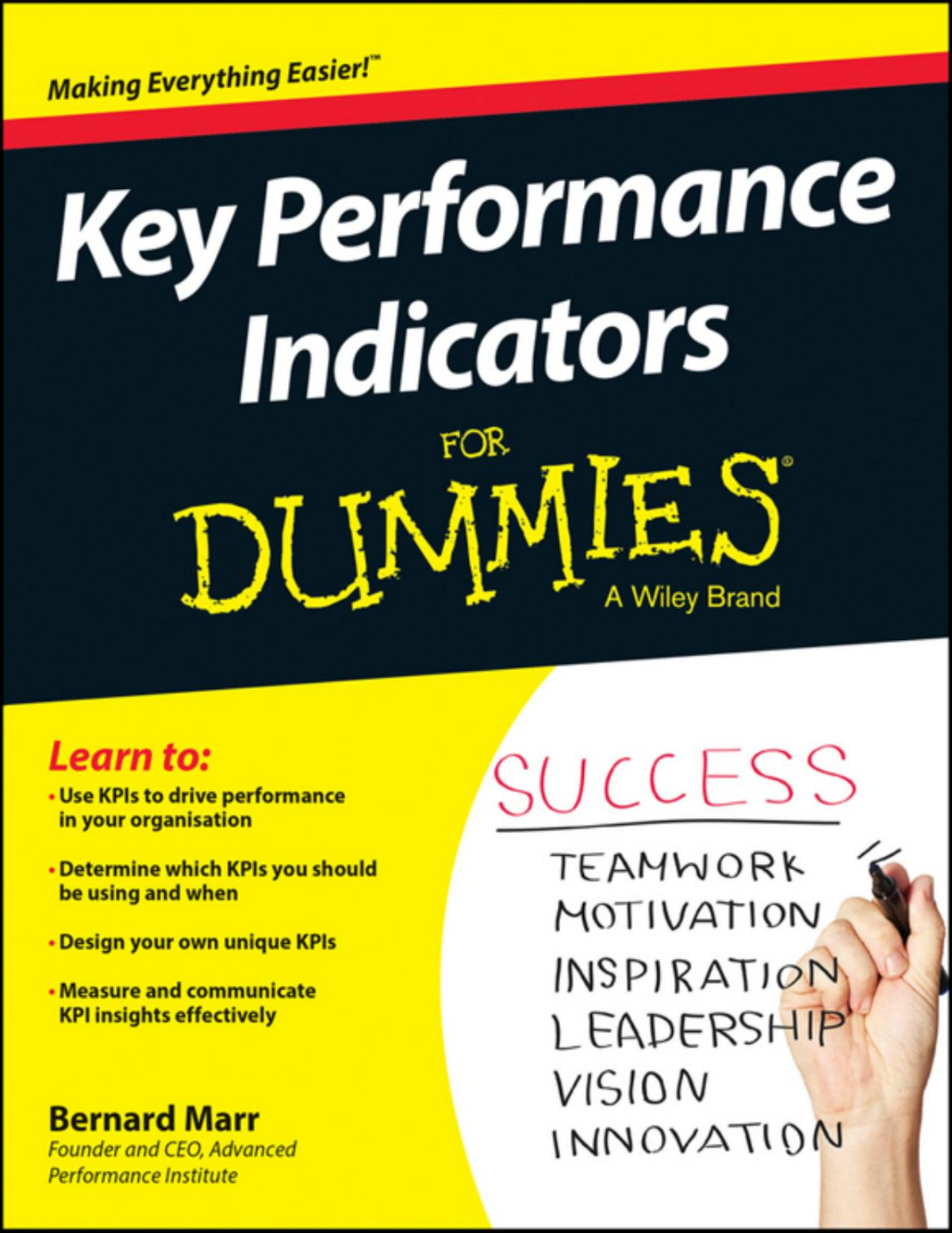 Key Performance Indicators For Dummies Bernard Marr