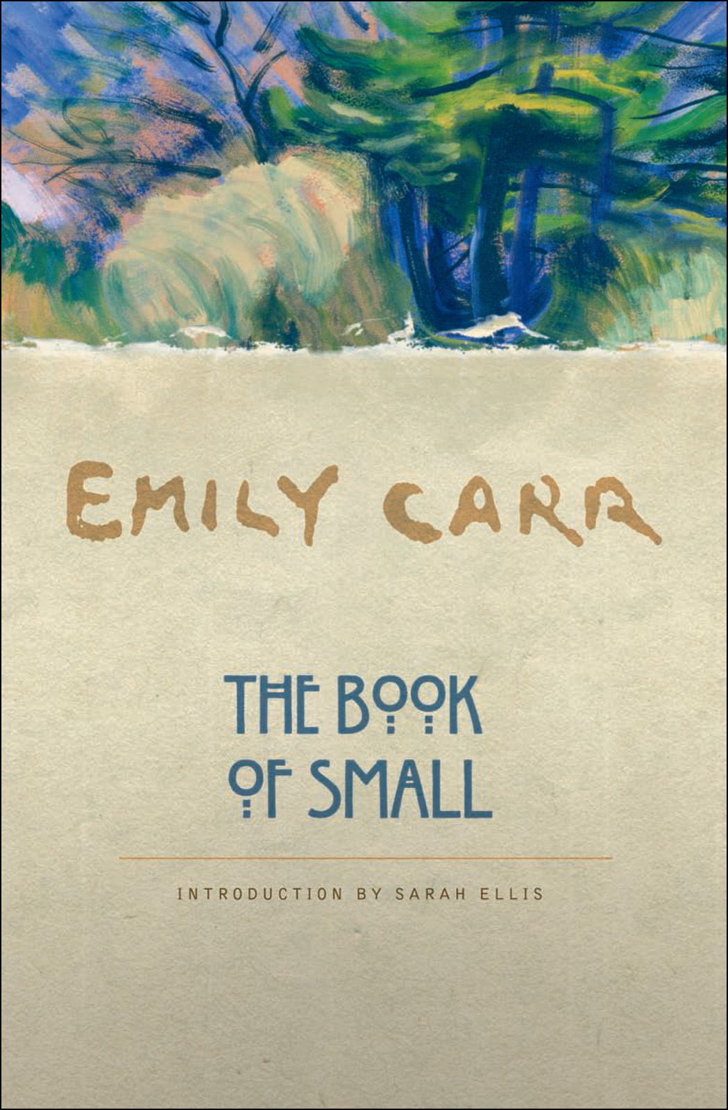 The Book Of Small Emily Carr