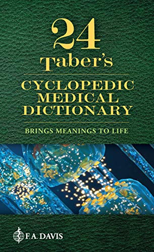 Tabers Cyclopedic Medical Dictionary 24th Edition Twenty Fourth Venes Md Msj