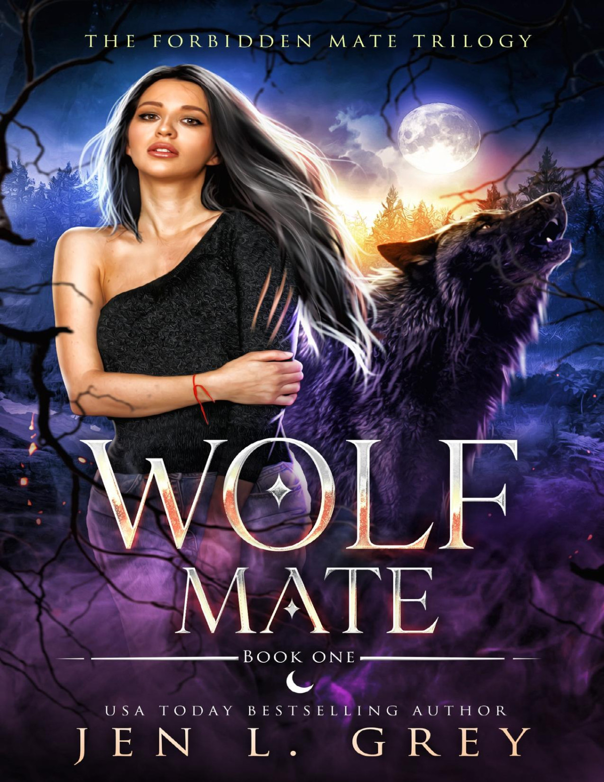Wolf Mate The Forbidden Mate Trilogy Book 1 Jen L Grey
