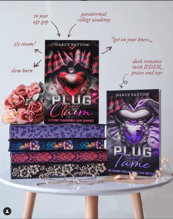 Plug And Claim An Addictive Enemiestolovers Steamy Dark Paranormal Romance Plug And Claim Duology Book 1 Darcy Fayton