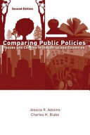 Comparing Public Policies Jessica R Adolino Charles H Blake