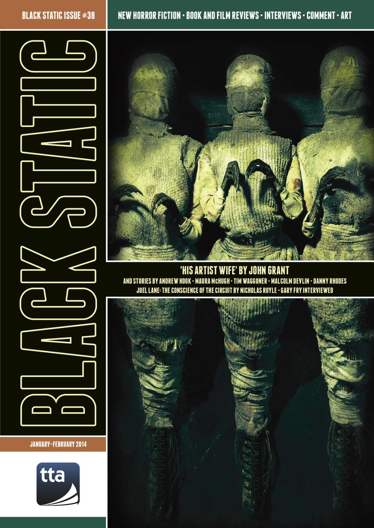 Black Static 38 Horror Magazine Tta Press