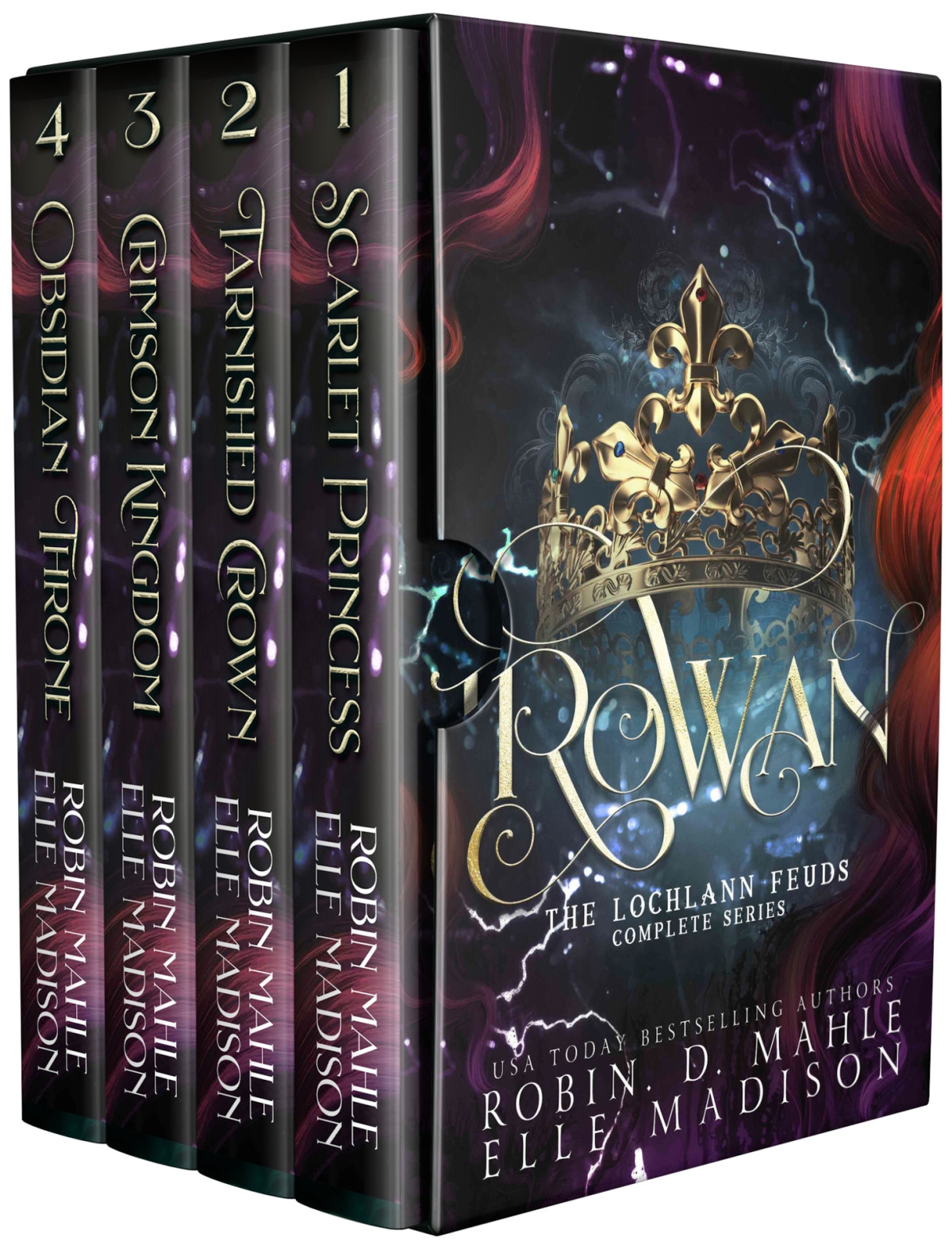 Rowan The Lochlann Feuds Series Elle Madison Robin D Mahle