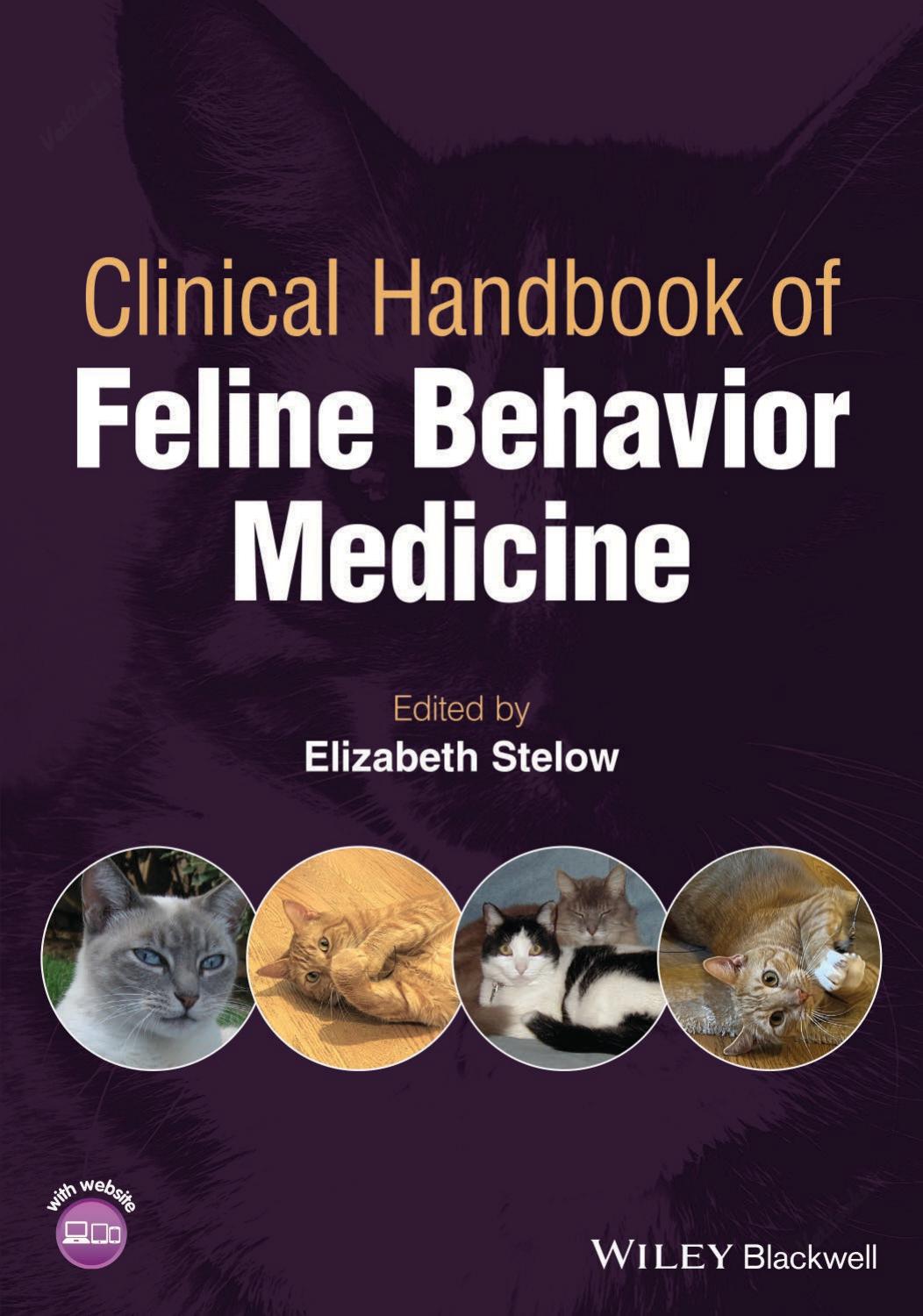 Clinical Handbook Of Feline Behavior Medicine Elizabeth Stelow