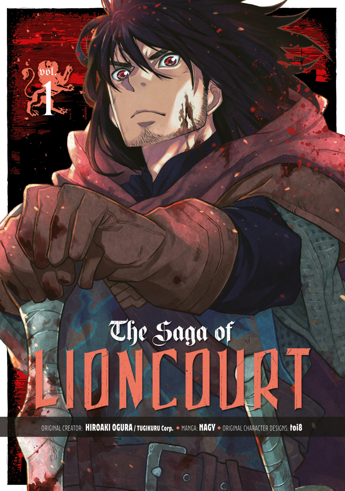 The Saga Of Lioncourt Volume 1 Tugikuru Corp Hiroaki Ogura