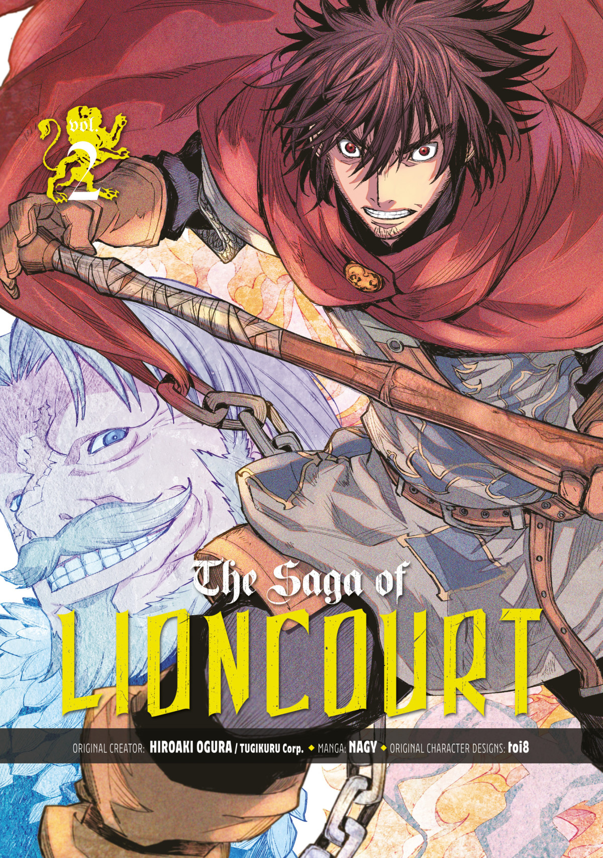The Saga Of Lioncourt Volume 2 Tugikuru Corp Hiroaki Ogura