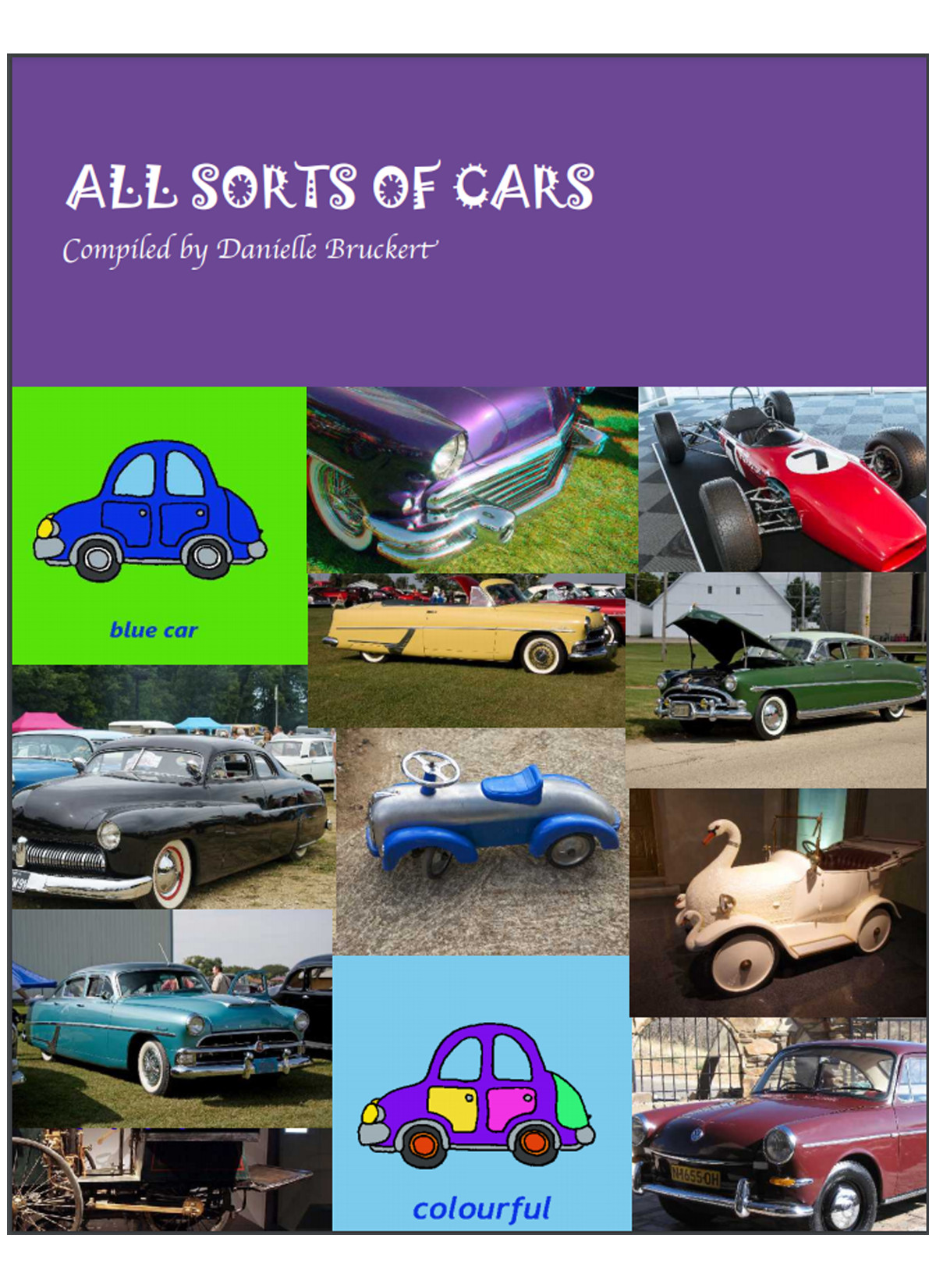 Allsortsofcarsfkbkidsstory Danielle Bruckert