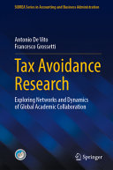 Tax Avoidance Research Exploring Networks And Dynamics Of Global Academic Collaboration Antonio De Vito