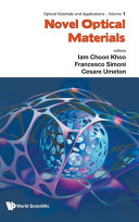Optical Materials And Applications Volume 1 Novel Optical Materials Francesco Simoni