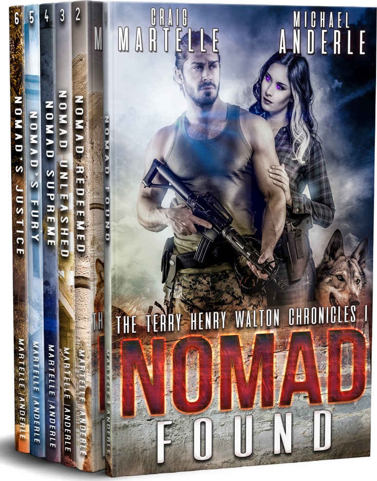 Terry Henry Walton Chronicles Boxed Set One Nomad Found Nomad Redeemed Nomad Unleashed Nomad Supreme Nomads Fury Nomads Justice Craig Martelle Michael Anderle