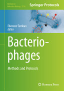Bacteriophages Methods And Protocols 1st Ed Ebenezer Tumban