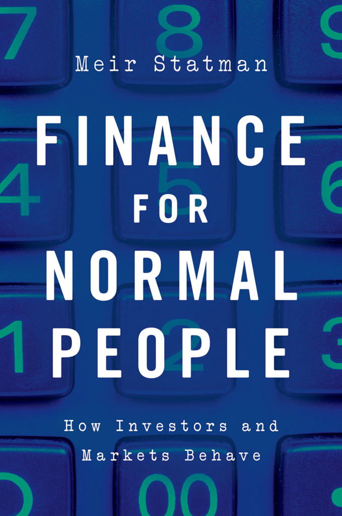 Finance For Normal People Meir Statman