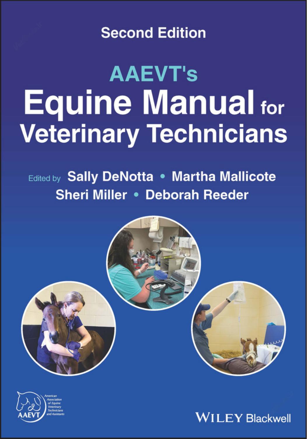 Aaevts Equine Manual For Veterinary Technicians 2nd Edition Martha Mallicote