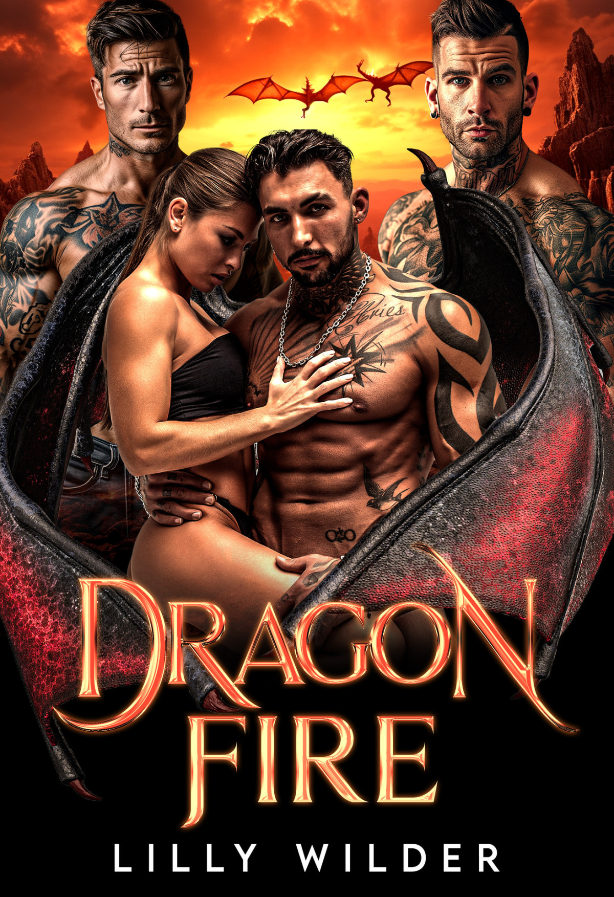 Dragon Fire Reverse Harem Romance Dragon Protection Book 1 Lilly Wilder
