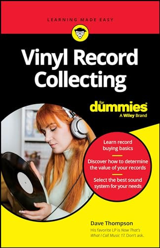 Vinyl Record Collecting For Dummies 1st Thompson Dave