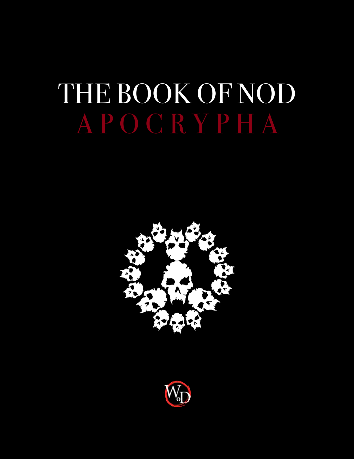 Vampire The Masquerade The Book Of Nod Apocrypha Khaldoun Khelil