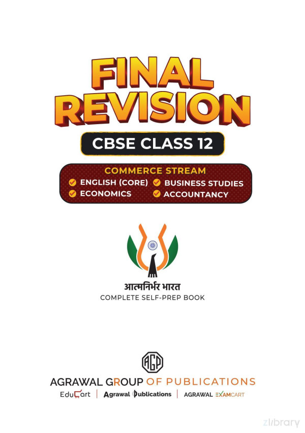 Educart Cbse Final Revision All Subjects For Class 12 202324 2024th Edition Sonali Khosla Editor