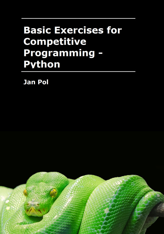 Basic Exercises For Competitive Programming Python 1st Edition Jan Pol