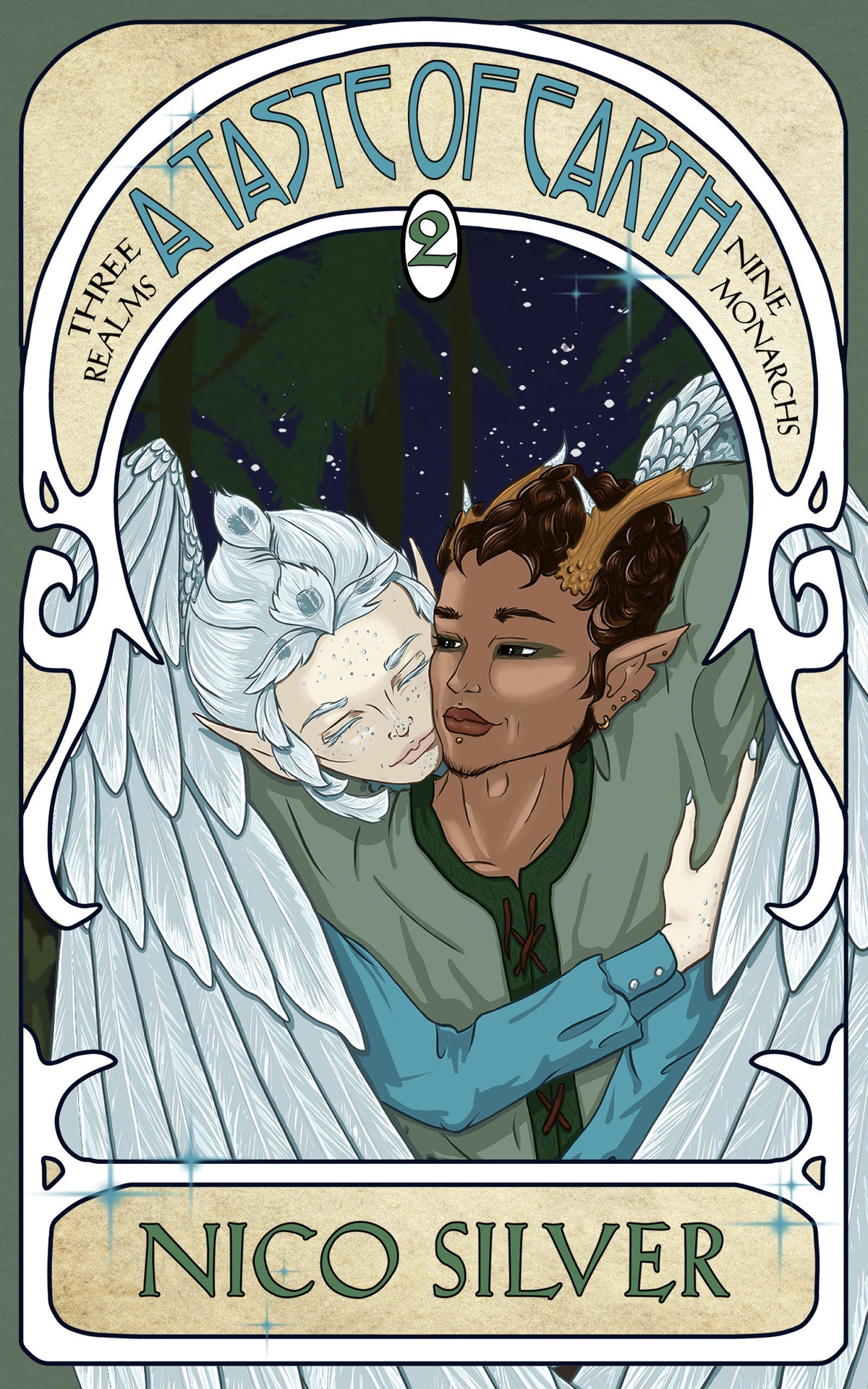 A Taste Of Earth A Spicy Mm Romantic Fantasy Three Realms Nine Monarchs Book 2 Nico Silver