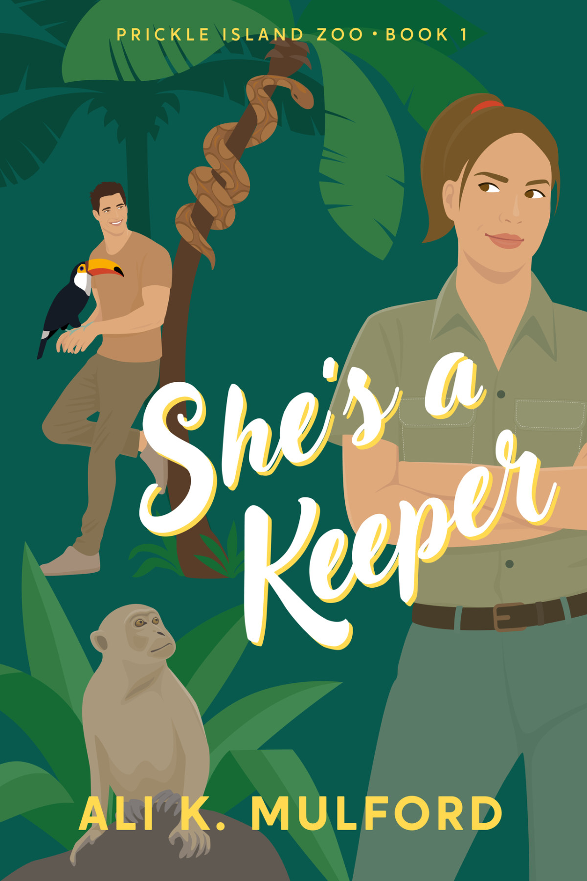 Shes A Keeper Prickle Island Zoo Book 1 Ali K Mulford